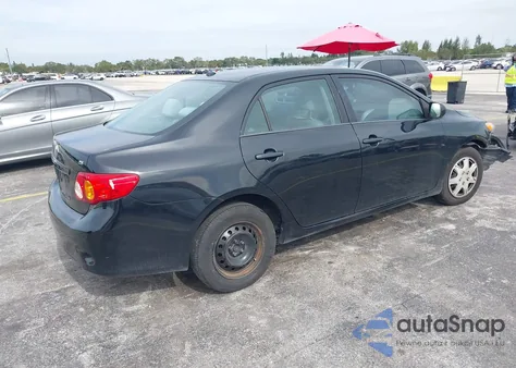 2010 Toyota Corolla Le z USA, uszkodzony, nr VIN 2T1BU4EE1AC419720